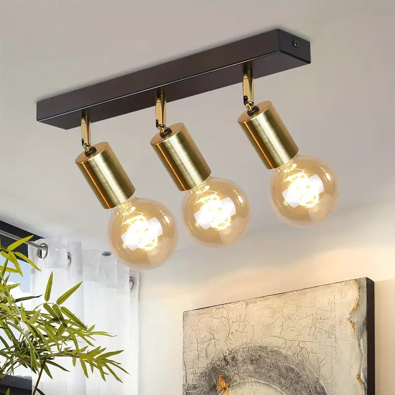 Modern metal ceiling light