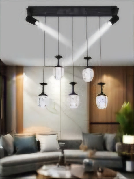 Modern styled pendant light