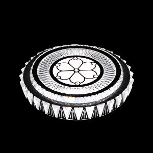 Modern black patterned ceiling light