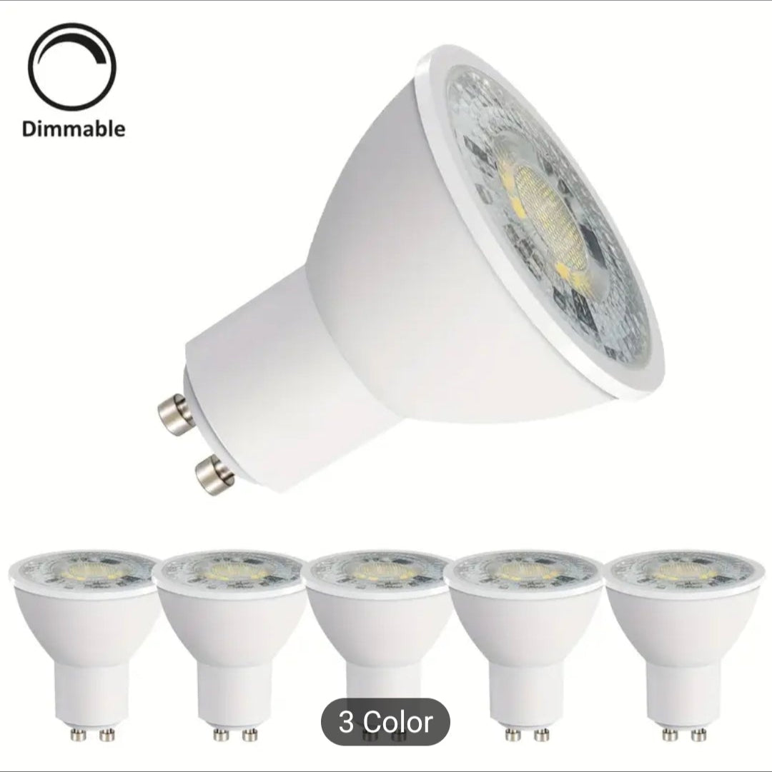 6pcs 7W Dimmable LED Bulbs