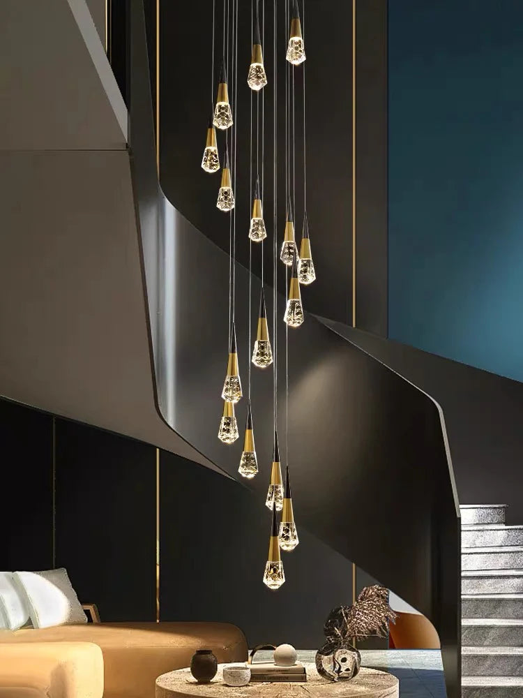 Pretty modern hanging chandeliar