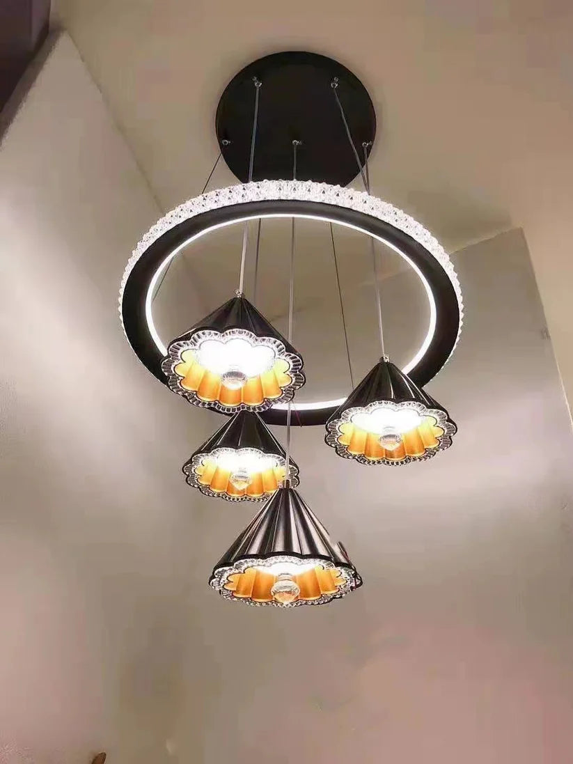 4 Globe hanging LED Light